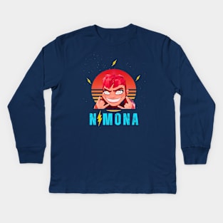 Nimona Shapeshifter Kids Long Sleeve T-Shirt